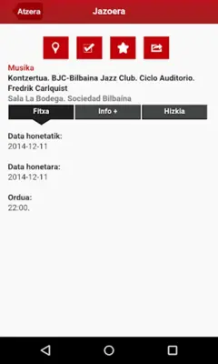 InfoBilbao android App screenshot 0