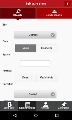 InfoBilbao android App screenshot 1