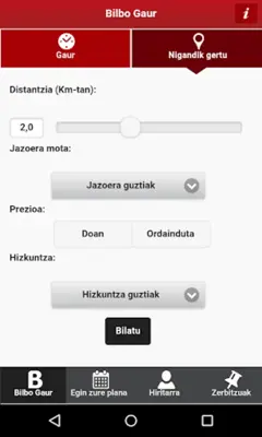 InfoBilbao android App screenshot 2