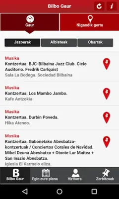 InfoBilbao android App screenshot 4